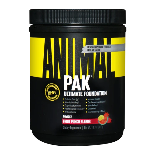Animal Pak Powder / 417г / фруктовый пунш
