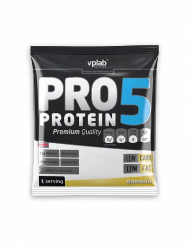 ПРО5 Протеин / 30г / банан VPlab