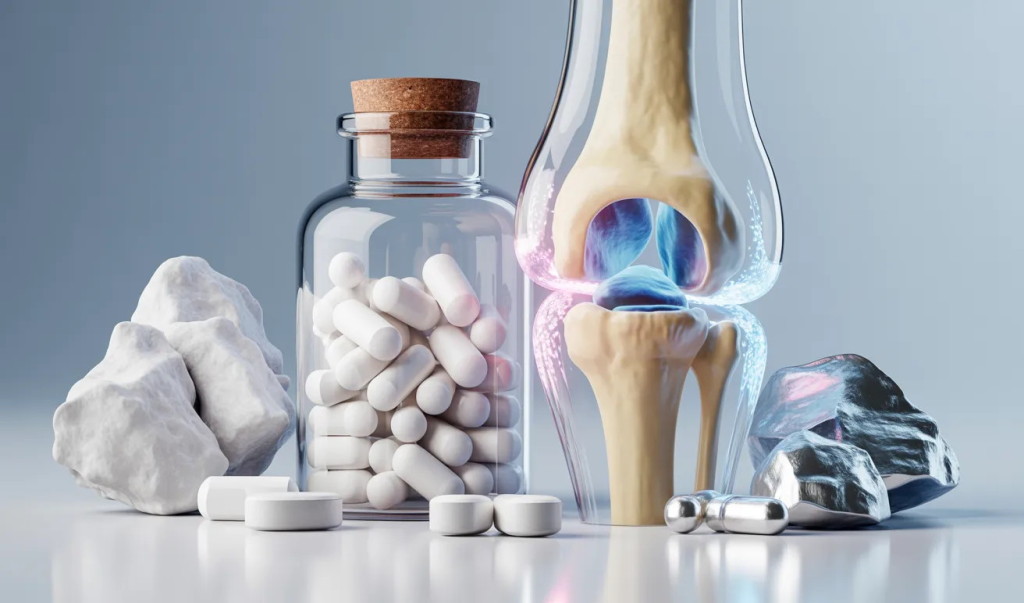 Минералы для суставов с кальцием и магнием: как убрать хруст и боль