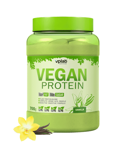 Веган Протеин / 700г / ваниль VPlab