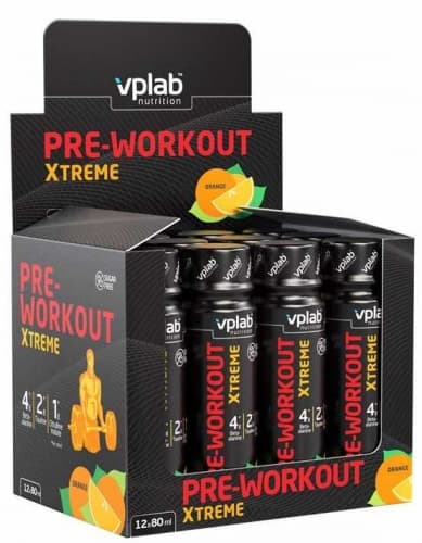 Pre-Workout Xtreme / 80мл / апельсин VPlab