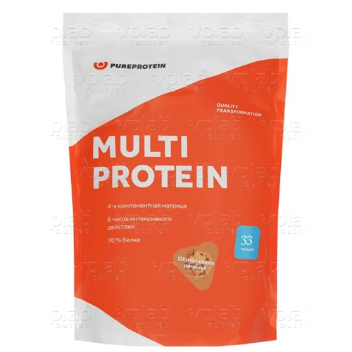 PureProtein Мультикомпонентный протеин / 1000 г/ шоколадное печенье 