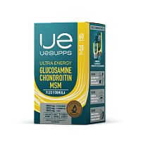 UESUPPS Ультра Энерджи Флекс Формула Глюкозамин Хондроитин МСМ / 60таб