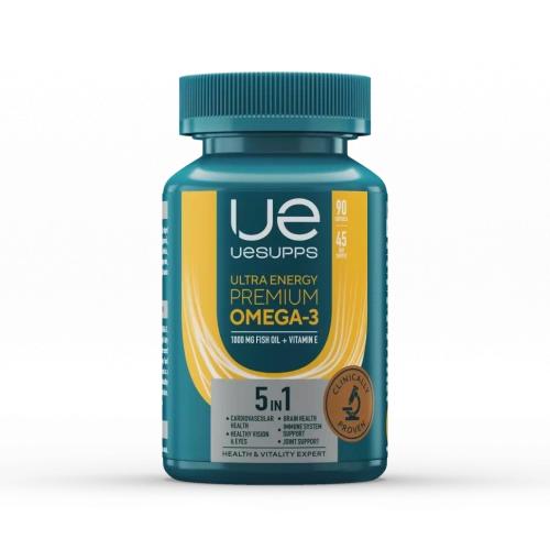 UESUPPS Ультра Энерджи Премиум Омега-3 / 90капс - Cлайд 3