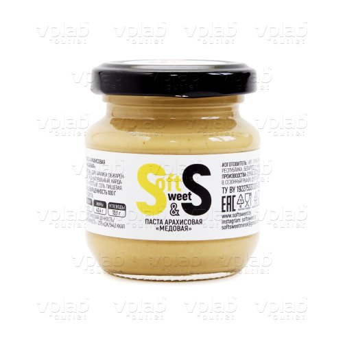 Soft & Sweet Паста арахисовая/110г/ медовая