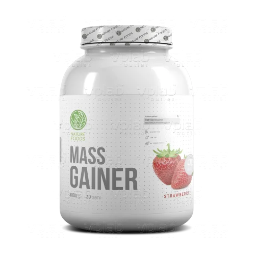 Nature Foods Slow Carb Gainer / 3000г / клубника