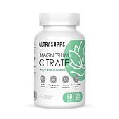 ULTRASUPPS Magnesium Citrate / 60softgels