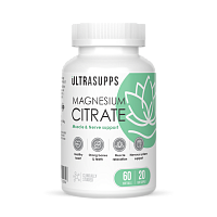 ULTRASUPPS Magnesium Citrate / 60softgels