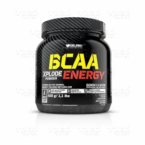 OL БЦАА Иксплойд Энерджи / 500г / фруктовый пунш