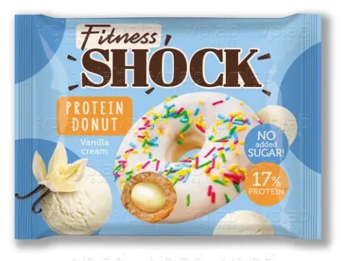 FitnesShock PROTEIN DONUT / 70г / ваниль