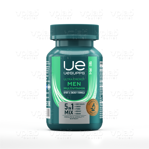UESUPPS Ультра Энерджи Мен Мультивитамин Формула / 60капс - Cлайд 2