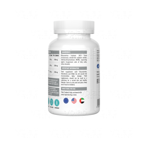 ULTRASUPPS Глюкозамин Хондроитин МСМ / 90таб - Cлайд 4