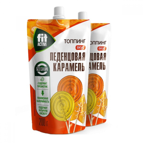 Fit Active Топпинг / 200г / леденцовая карамель