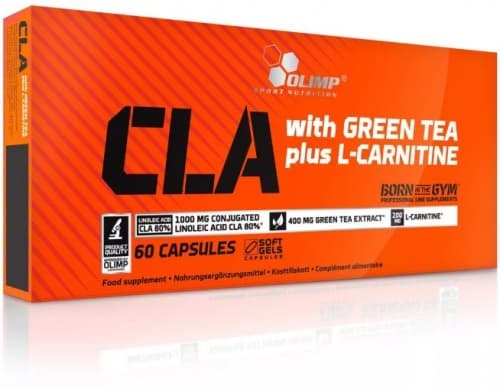 CLA with Green Tea plus L-carnitine sport edition / 60капс OLIMP