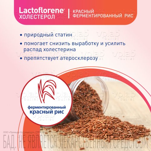 LACTOFLORENE холестерол БАД к пище / 20 пакетиков - Cлайд 5