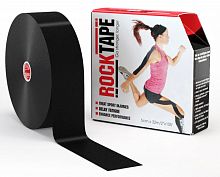 RockTape Кинезиотейп Bulk / 5см x 32м / черный