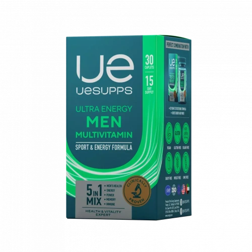 UESUPPS Ультра Энерджи Мен Мультивитамин Формула / 30капс