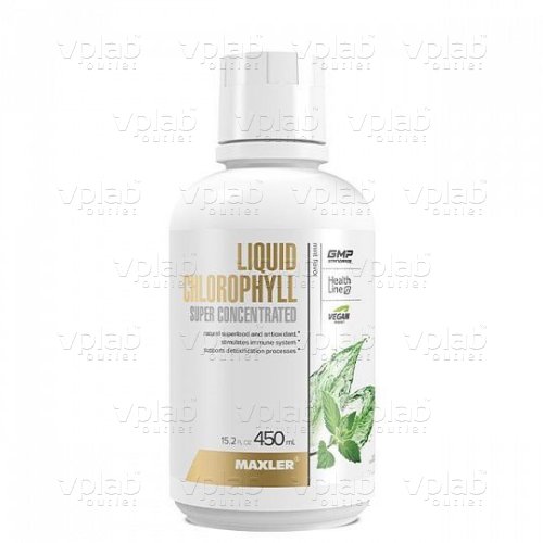 Maxler Chlorophyll Liquid Super Concentrated / 450мл / mint