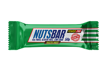 Батончик NUTSBAR / 50г / карамель фундук жареный арахис PowerPro