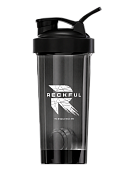 Reckful Bottle PC / 600мл / Black Clear