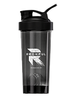 Reckful Bottle PC / 600мл / Black Clear