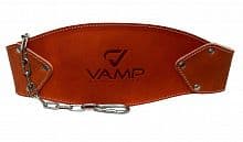 VAMP RE-L2008 кожаный ремень с цепью / L