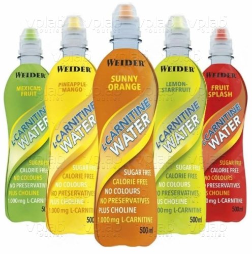 Вейдер L-Carnitine Water / 500мл / солнечный апельсин