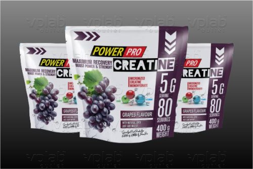 PowerPro Creatine Maximum Recovery / 400г / виноград