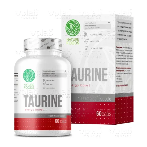 Nature Foods Taurine 1000мг / 60капс