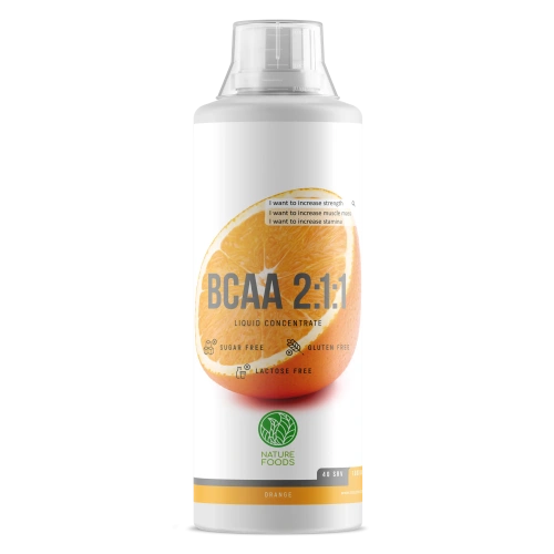 Nature Foods BCAA Concentrate / 500мл / апельсин