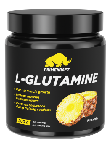 Prime Kraft L-Glutamine / 200г / ананас