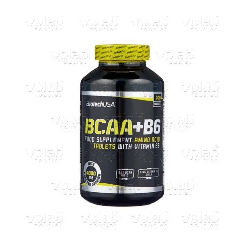 БиоТеч БЦАА + B6 / 200таб