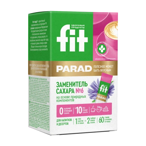 Fit Parad Заменитель сахара №6/ 60 г