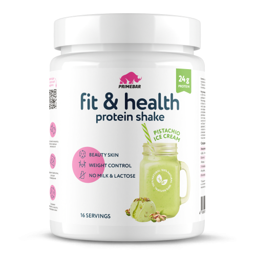 Prime Kraft FIT&HEALTH PROTEIN SHAKE / 500г / фисташковое мороженое