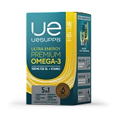 UESUPPS Ультра Энерджи Премиум Омега-3 / 90капс