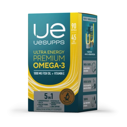 UESUPPS Ультра Энерджи Премиум Омега-3 / 90капс