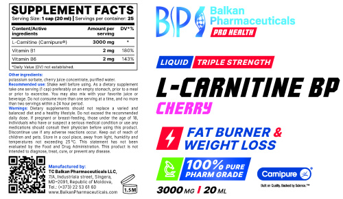 BP L-Карнитин / 500 мл / оранж - Cлайд 2