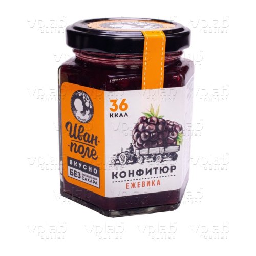 Иван-поле Конфитюр/180г/ ежевика