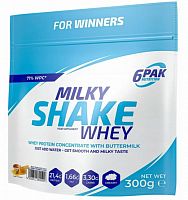 6PAK Nutrition Milky Shake Whey / 300г / кофе латте