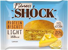 FitnesShock PROTEIN BISCUIT / 40г / лимон