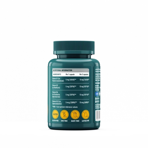 UESUPPS Ультра Энерджи Витамин B Комплекс / 90капс - Cлайд 4
