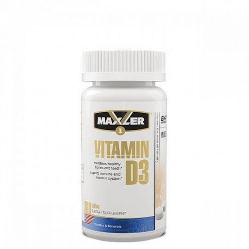 Maxler Vitamin D3 1200 IU / 360таб