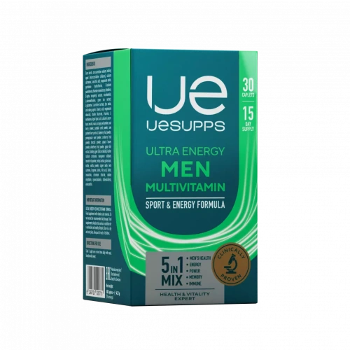 UESUPPS Ультра Энерджи Мен Мультивитамин Формула / 30капс - Cлайд 7