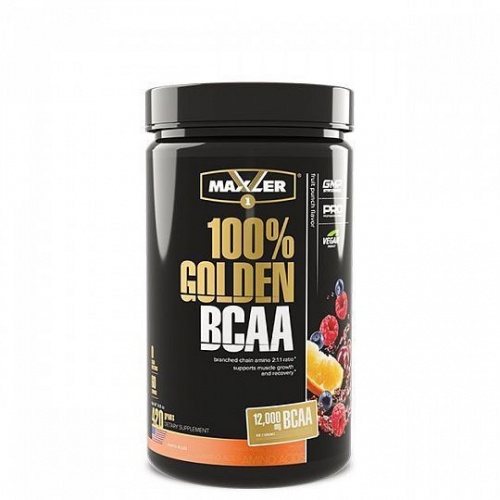 Maxler 100% Golden BCAA / 420г / fruit punch
