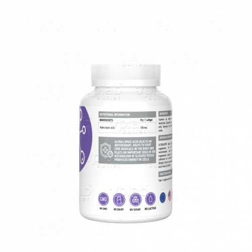 ULTRASUPPS Альфа-липоевая кислота / 30капс - Cлайд 2