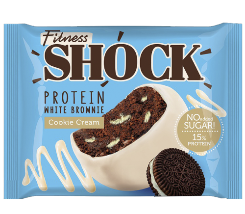 FitnesShock PROTEIN BROWNIE / 50г / печенье