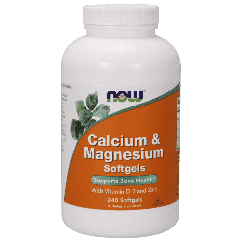NOW Calcium & Magnesium + D / 240капс