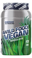 Siberian Nutrogunz Wild Food VEGAN / 750г / ванильный пломбир