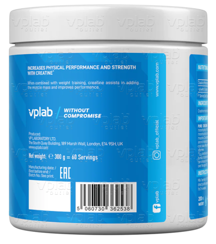 VP Pure Creatine White / 300г - Cлайд 3