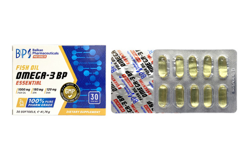 BP Омега-3 Эссеншиал / 30 капс. - Cлайд 3